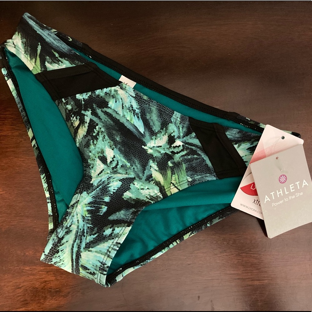 NWT! Athleta Nepali Medium Tide Swim Bottom